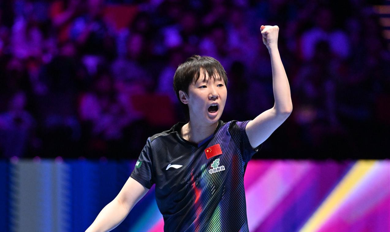 九游官方网站-3-0横扫申裕斌！中国女乒27岁1米76王牌闪耀：单局轰11-1无懈可击